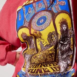 Urban Outfitters The Doors Oversized Sweatshirt